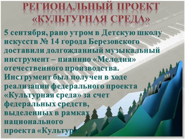 Региональный проект обеспечение качественно нового уровня развития инфраструктуры культуры